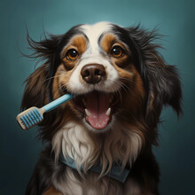 Brushing Dog Teeth AI 