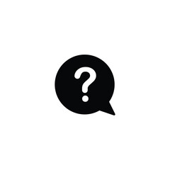 Poster - Question icon, question sign vector for web site Computer and mobile app