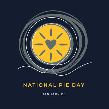 National pie day, held on 23 January.