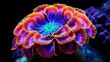 Rainbow coloration open brain LPS coral - 