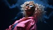 © Phieo Alex - Glamorous Diva with Curls in Ethereal Smoke