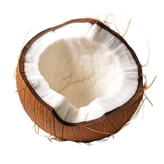 Wall Mural - Coconut No Background Applicable to any Context Perfect for Print on Demand