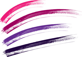 Poster - Colorful vector watercolor brush strokes, Vector set of colorful brush strokes. Colorful vector brush strokes collection. Colorful paint spots vector set. Abstract   Art water colorful pastel tex