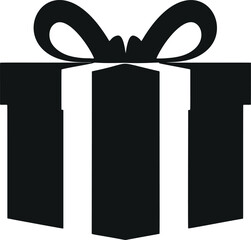 Poster - Minimalistic Gift Box Vector: Simplistic and Elegant for Your Design Projects
