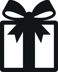 Poster - Minimalistic Gift Vector: A Simple Yet Beautiful Icon for Your Designs