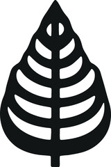 Poster - Sophisticated Holiday Elegance: Unique Minimalistic Christmas Trees Vector Collection