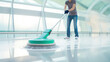 Floor Cleaning Concept Dirt And Cleanliness Dirty Floor