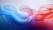 Abstract multicolored smoke on white background. Abstract bright colorful smoke on background. Color clouds