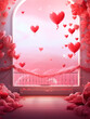 Valentine's day celebrantion background wallpaper concept