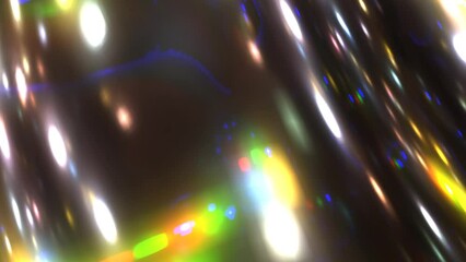 Poster - Animation of Abstract light and glowing rays background 