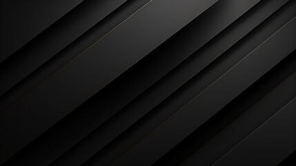 Poster - minimal blank black background. Dark squares abstract background. Abstract. black square shape background, light and shadow. black dark shelf on background for present product.