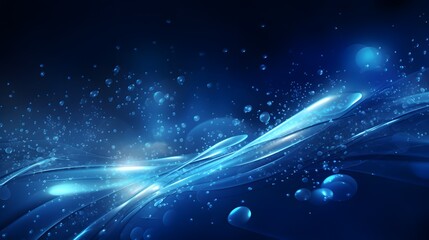 Wall Mural - shiny blue color background