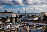 Fototapeta  - Roofs of city buildings