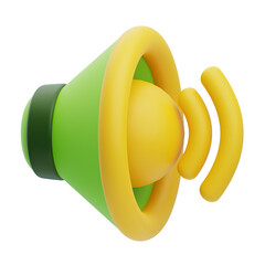 Poster - Speaker 3D illustrations