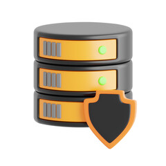 Poster - Database Security 3D illustrations