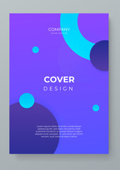 Wall Mural - Colorful colourful vector abstract geometric shapes cover design. Creative templates for report, corporate, ads, branding, banner, cover, label, poster, sales