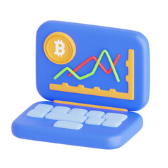 Poster - Crypto Analysis 3D illustrations