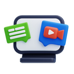 Poster - Webinar 3D illustrations