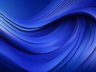 abstract background with smooth lines in Indigo tones