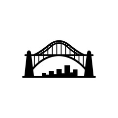 Poster - The Sydney Harbour Bridge icon