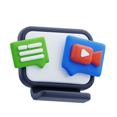 Poster - Webinar 3D illustrations