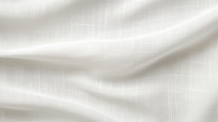 Wall Mural - Light linen fabric texture. Generative AI