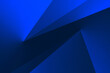 © Наталья Босяк - Black dark navy blue cobalt abstract background. Geometric shape. Color gradient. Line triangle angle mosaic polygon 3D. Bright light neon electric metal metallic. Futuristic modern. Design.