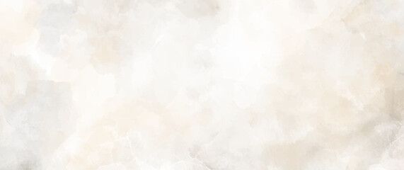 Vector watercolor art background. Old paper. Marble. Stone. Beige watercolour texture for cards, flyers, poster, banner. Stucco. Wall. Brushstrokes and splashes. Painted template for design.	