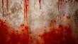 halloween background blood texture background texture of concrete wall with bloody red stains