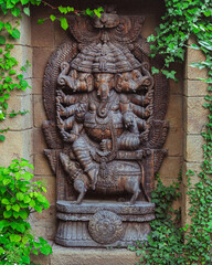 Statue of ganesha elephant god