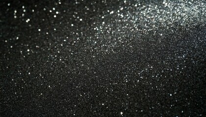 Wall Mural - black glitter texture abstract background