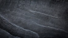 Dark Grey Black Slate Background Or Natural Stone Texture