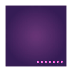 Aufkleber - Square Futuristic Gradient Texture Colored Graphic Symbol Element Nostalgic Retro 90's Thenme Icon