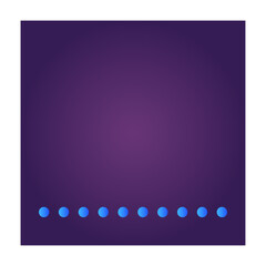 Aufkleber - Square Futuristic Gradient Texture Colored Graphic Symbol Element Nostalgic Retro 90's Thenme Icon