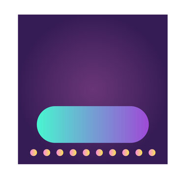 Square Futuristic Gradient Texture Colored Graphic Symbol Element Nostalgic Retro 90's Thenme Icon