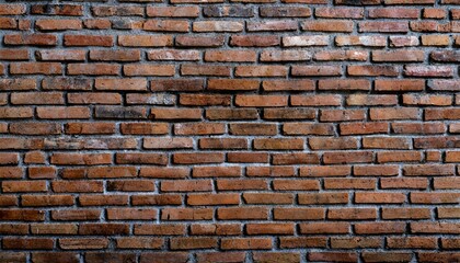  brick texture panoramic background of wide old red brick wall texture home or office design backdrop