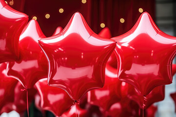 Wall Mural - balloon for party and celebration on transparent background