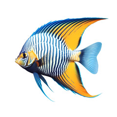 Wall Mural - Fish isolated on transparent background