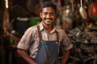 © Neha - Confident indian male worker or mechanic