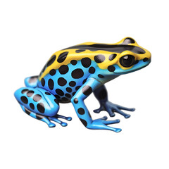 Wall Mural - Poison dart frog isolated on transparent background