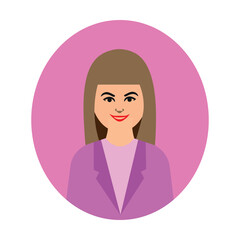 Sticker - Business Women Icon