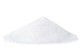 Fototapeta  - Heap of sweet sugar isolated on transparent background.
