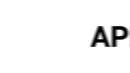 Poster - Animation set, api symbol. Animations: transparency, zooms, transition top to down, transition left to right, slide up to down, slide left to right