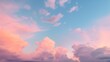 A Colorful Sky with Dreamy Clouds