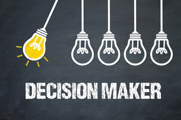 Canvas Print - Decision Maker	