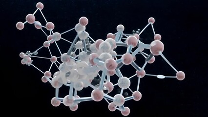 Poster - abstract molecular structure