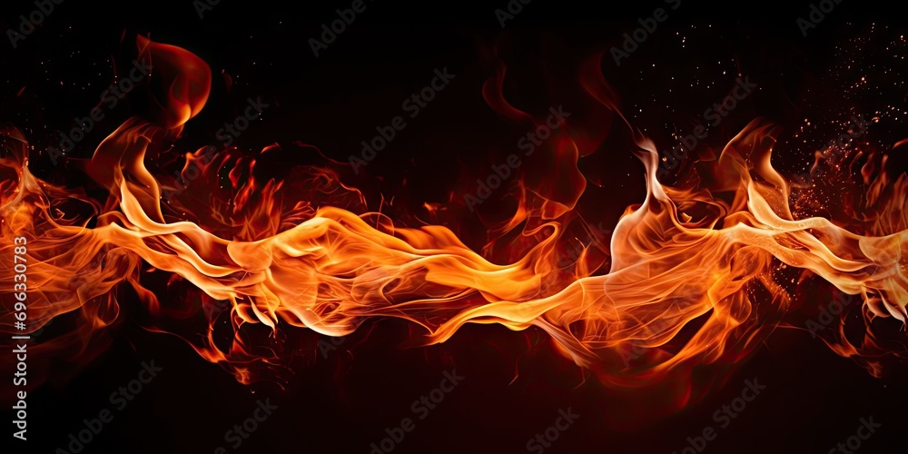 Dance of flames takes center stage showcasing primal beauty and untamed ...