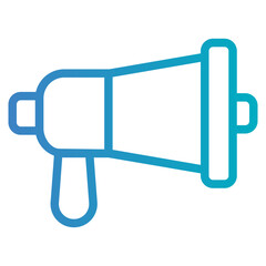 Sticker - Megaphone Icon