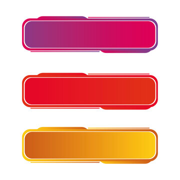 Set of modern organic shapes. Fluid vector trendy elements. Text Vector Geometric Shapes Button Design Background 
