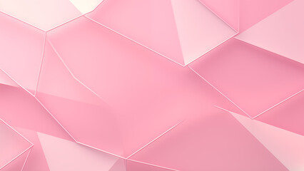 Pastel Pink and White Geometric Lines Background